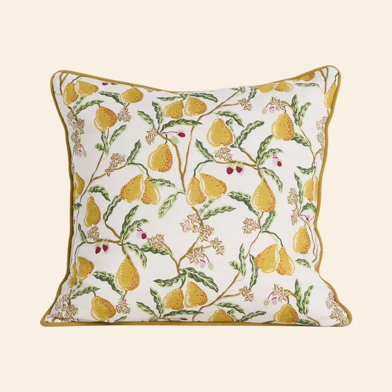 Fruit Pillow Yellow