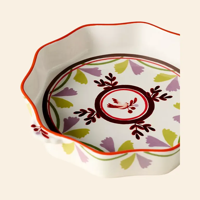 Halisa Stoneware Pie Dish