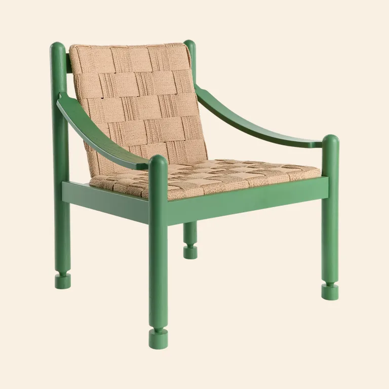 Hollis Woven Rattan Accent Chair