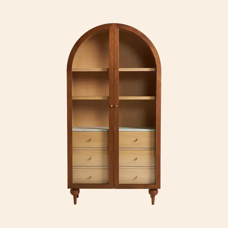 The Fern Marble Top Three-Drawer Cabinet