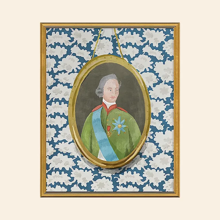 Whimsical Gentleman Wall Art