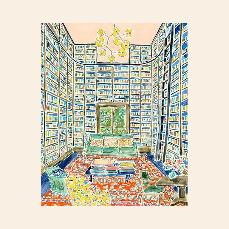 A Library in the Sun by Kate Lewis
