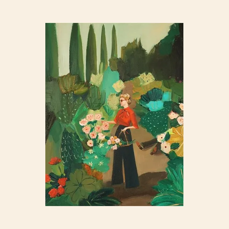 Prize Winning Garden by Janet HIll