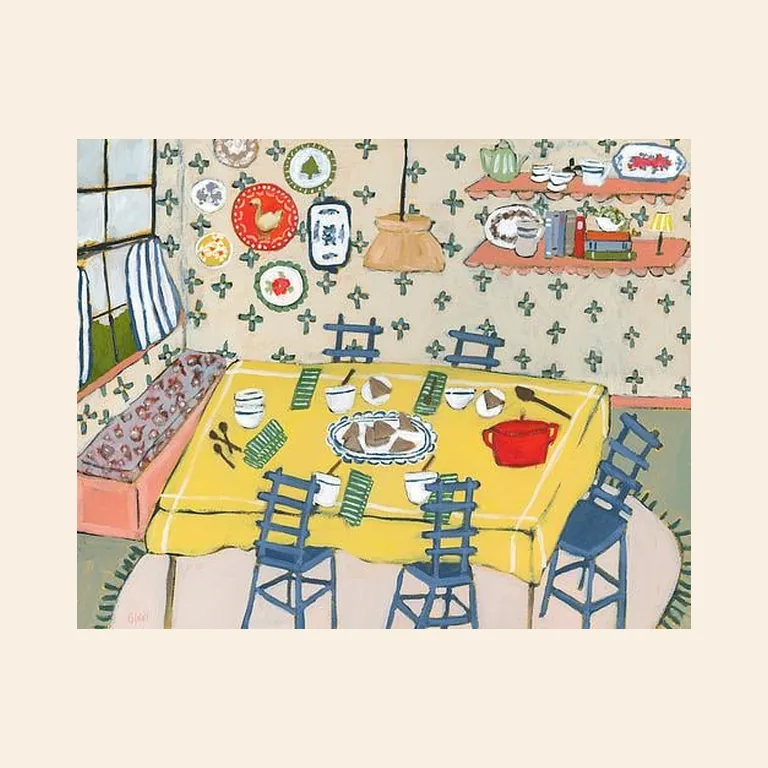Tomato Soup & Grilled Cheese by Ginny Worsley