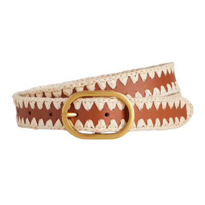 whipstitch belt