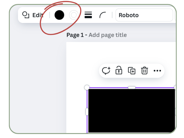 canva-build-color-palette-change-color-tool Screenshot of how to change a color in Canva