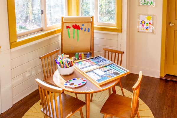 Our Home Tour – Kids’ Craft Space