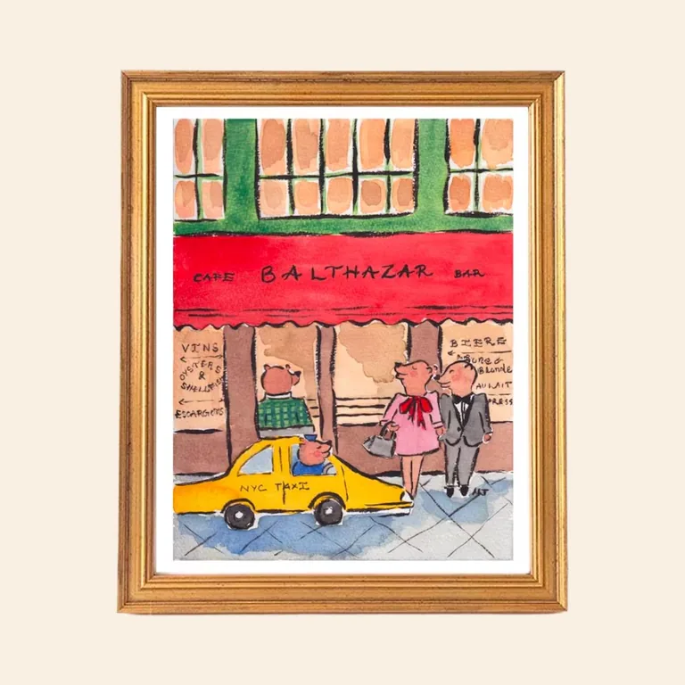 Balthazar Print by Natasha Joseph