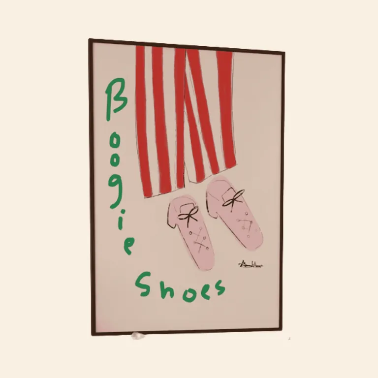 Boogie Shoes Print