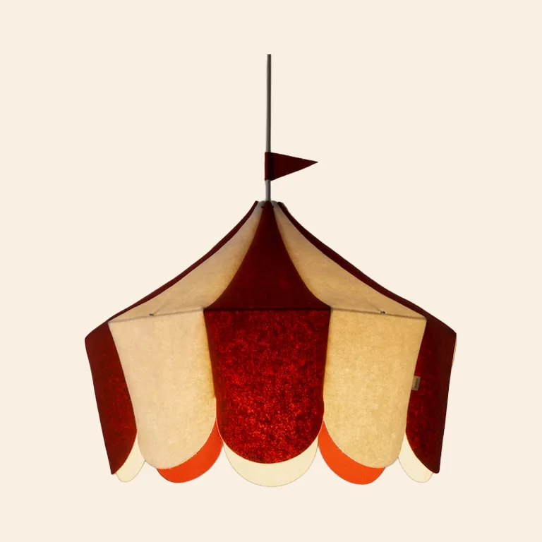 Red Circus Pendant Light