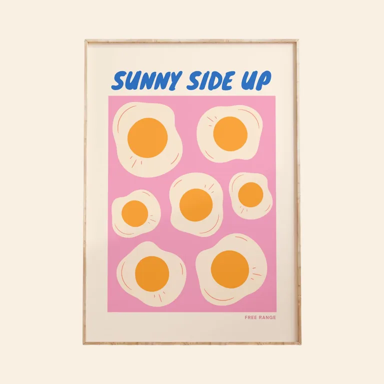 Sunny Side Up Eggs Print