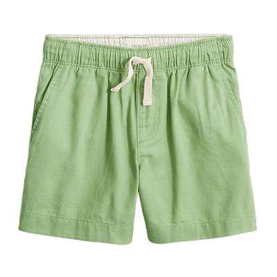 Green kids shorts from J. Crew Factory