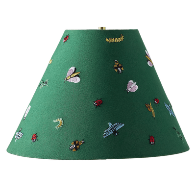 janie embroidered lamp from Anthropologie