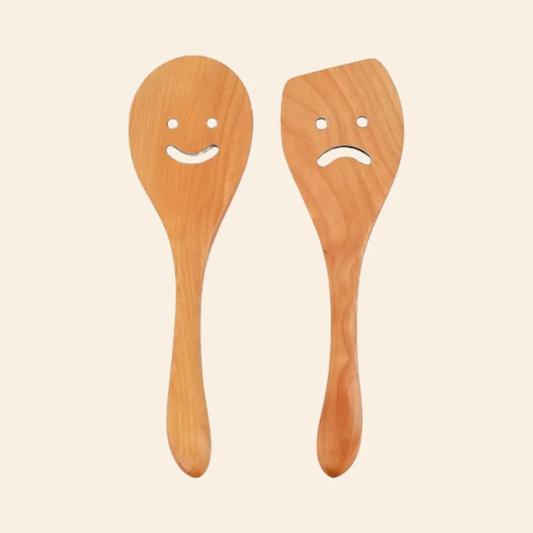Smiley Salad Serving Set
