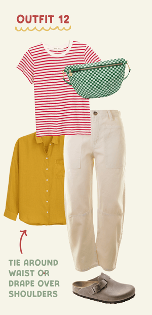 mix-match-outfit-inspo-12 colorful clothes on a mood board showing outfit inspiration