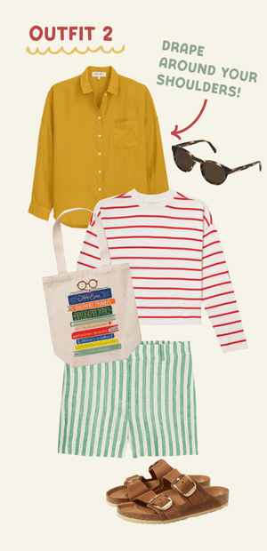 mix-match-outfit-inspo-2 colorful clothes on a mood board showing outfit inspiration