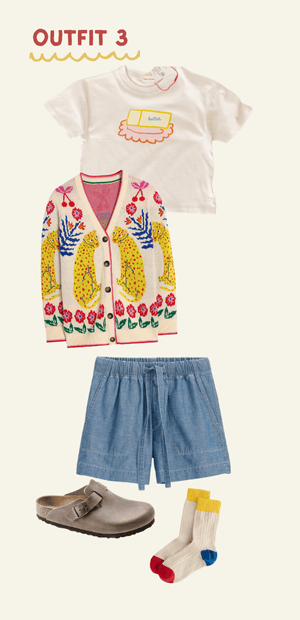 mix-match-outfit-inspo-3 colorful clothes on a mood board showing outfit inspiration