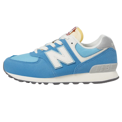 Blue New Balance shoes