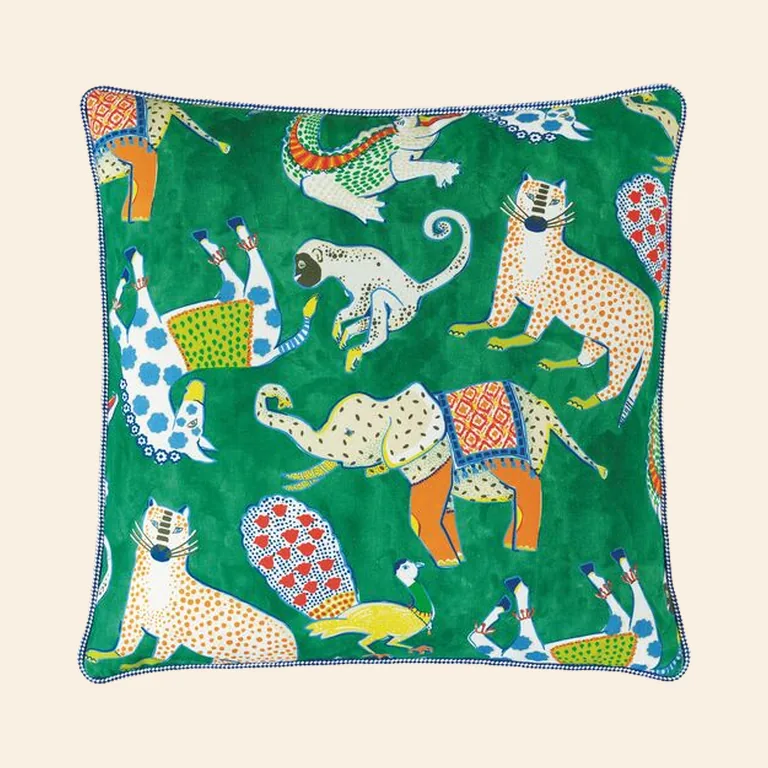 Tipu Reversible Animal Pillow