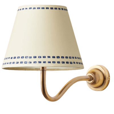 blue and white sconce from Pooky Lights