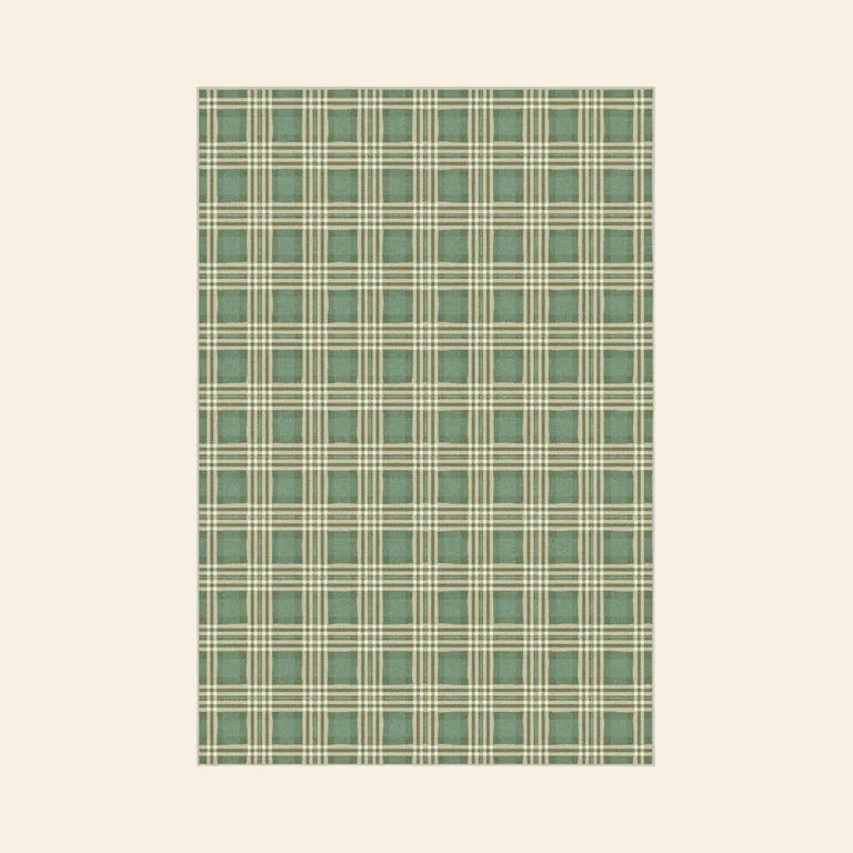 Birke Green Rug