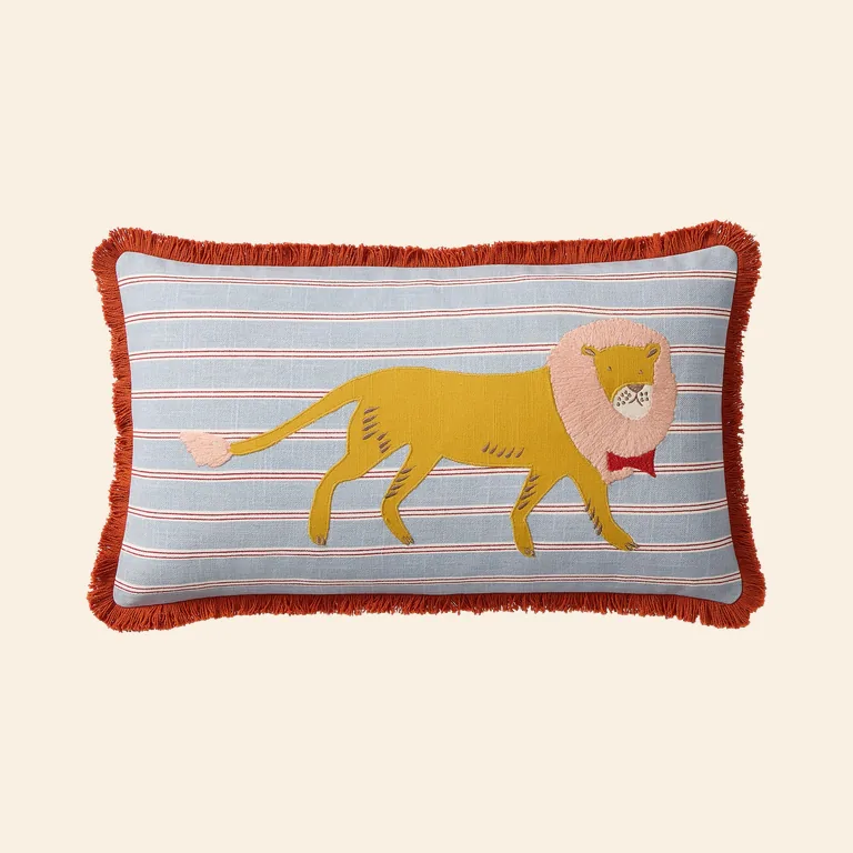 Animal Striped Pillow