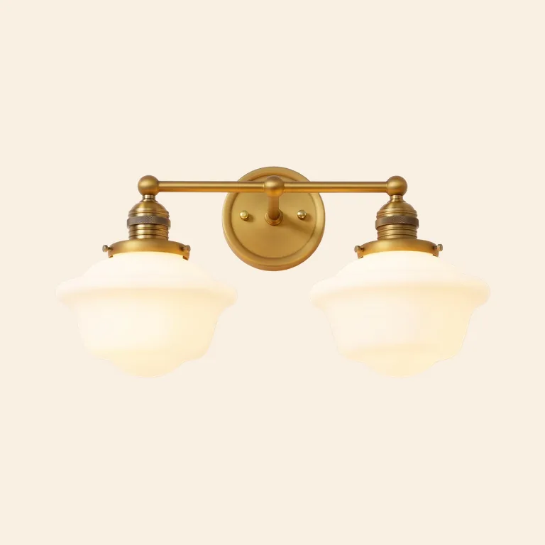 Brass Bathroom Vanity Light