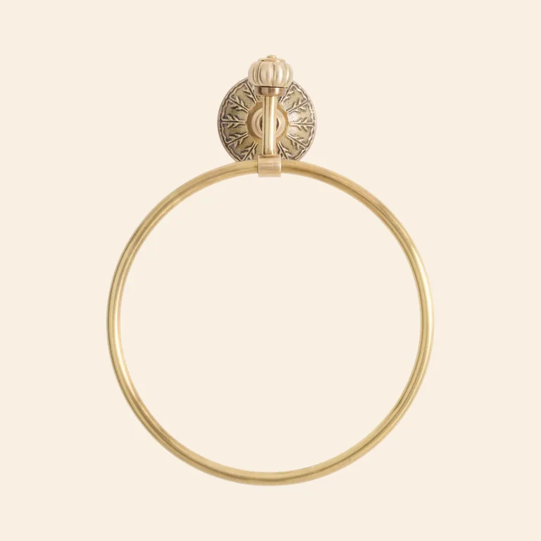 Eloise Brass Towel Ring