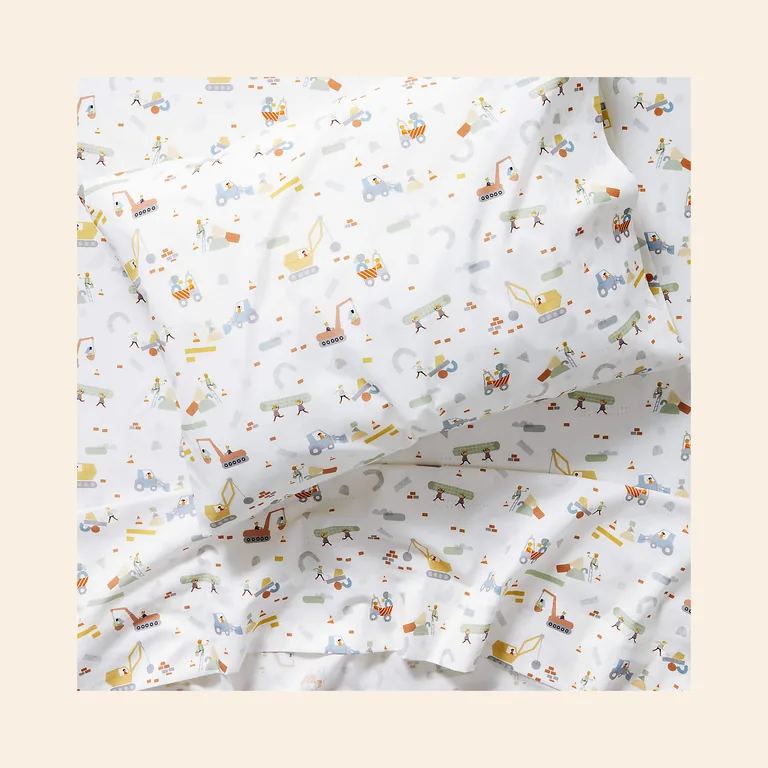 Construction Twin Sheet Set