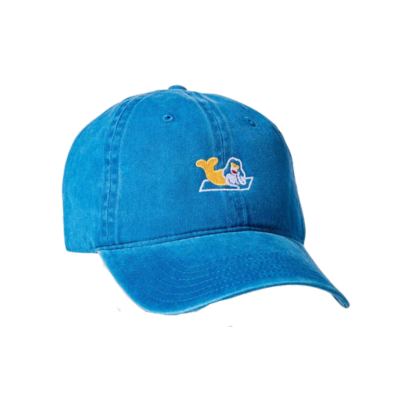 Hat by Fish Wife with a mermaid on the front