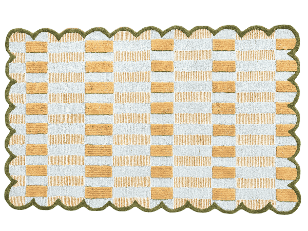 Scallop rug