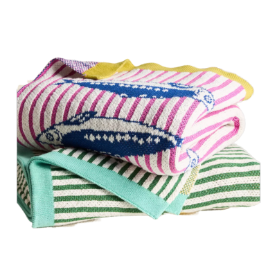 Striped throw blankets from Anthropologie