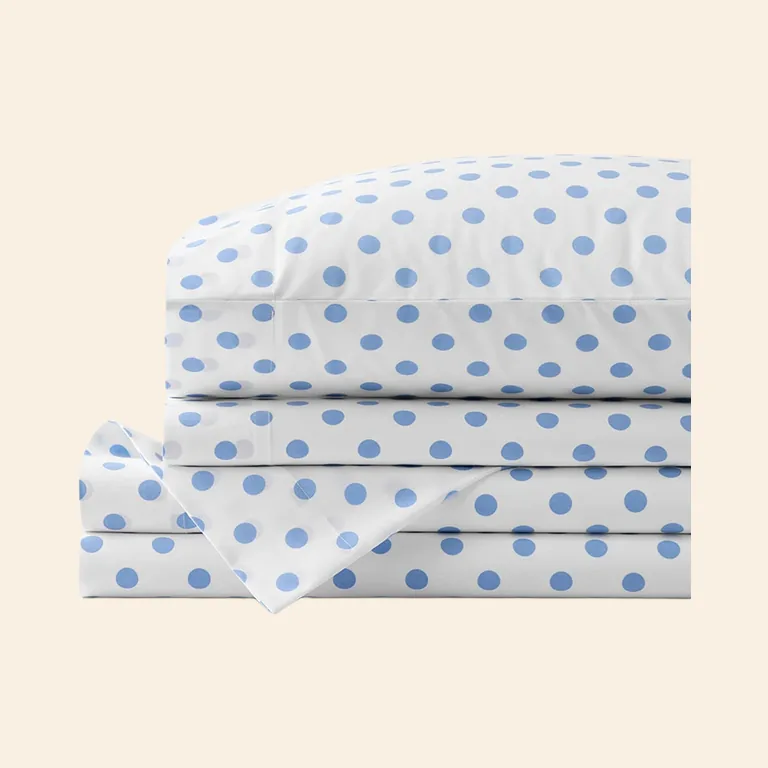 Polka Dot Sheet Set – Blue